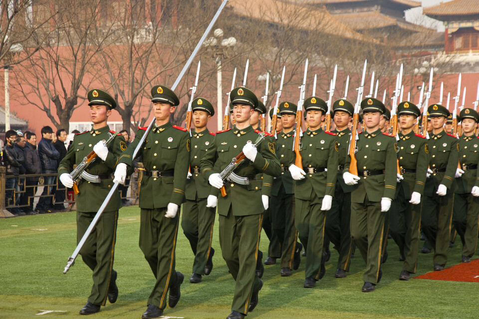 중국 인민해방군의 모습[출처: 게티이미지뱅크]